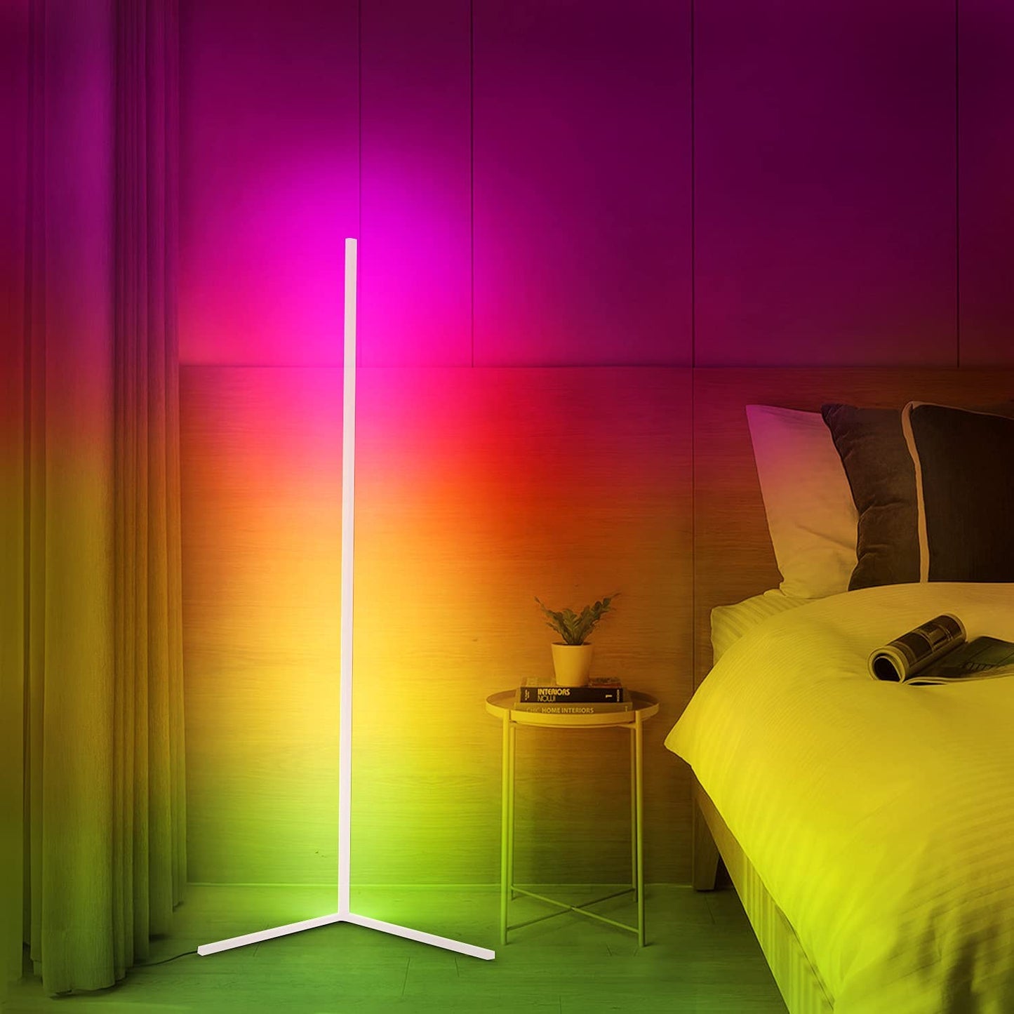 LED Corner Lamp – Ambient Lighting and Minimalist Design