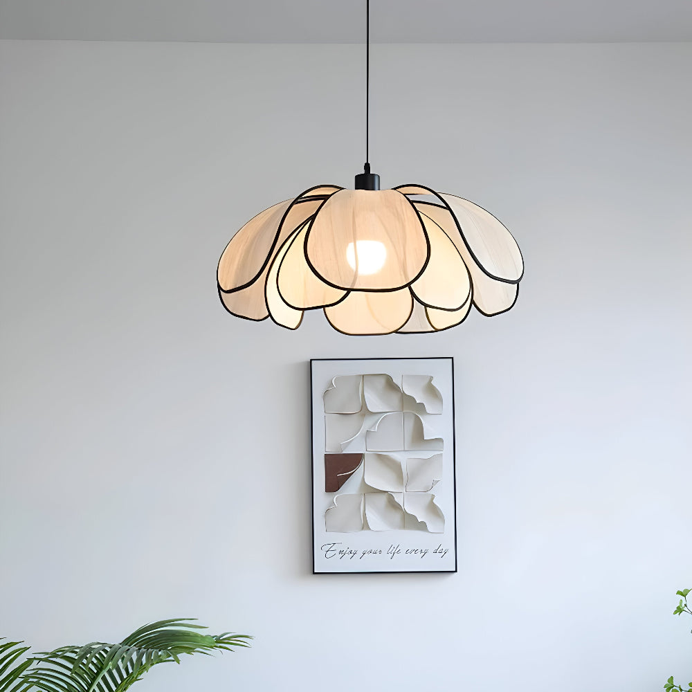 Lampă suspendată elegantă din răchită naturală - decor natural și iluminare armonioasă