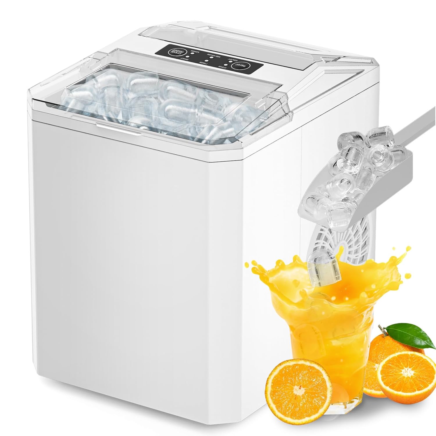 Tragbarer Eiswürfelbereiter – Sofortige Frische zum Mitnehmen