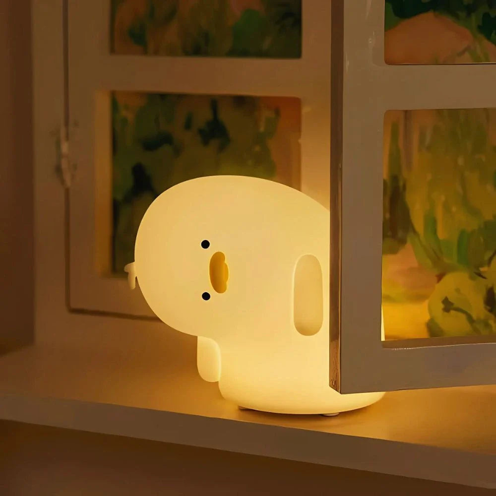 Lampe Tactile En Forme D’Animal — Éclairage Réconfortant Et Contrôle Facile