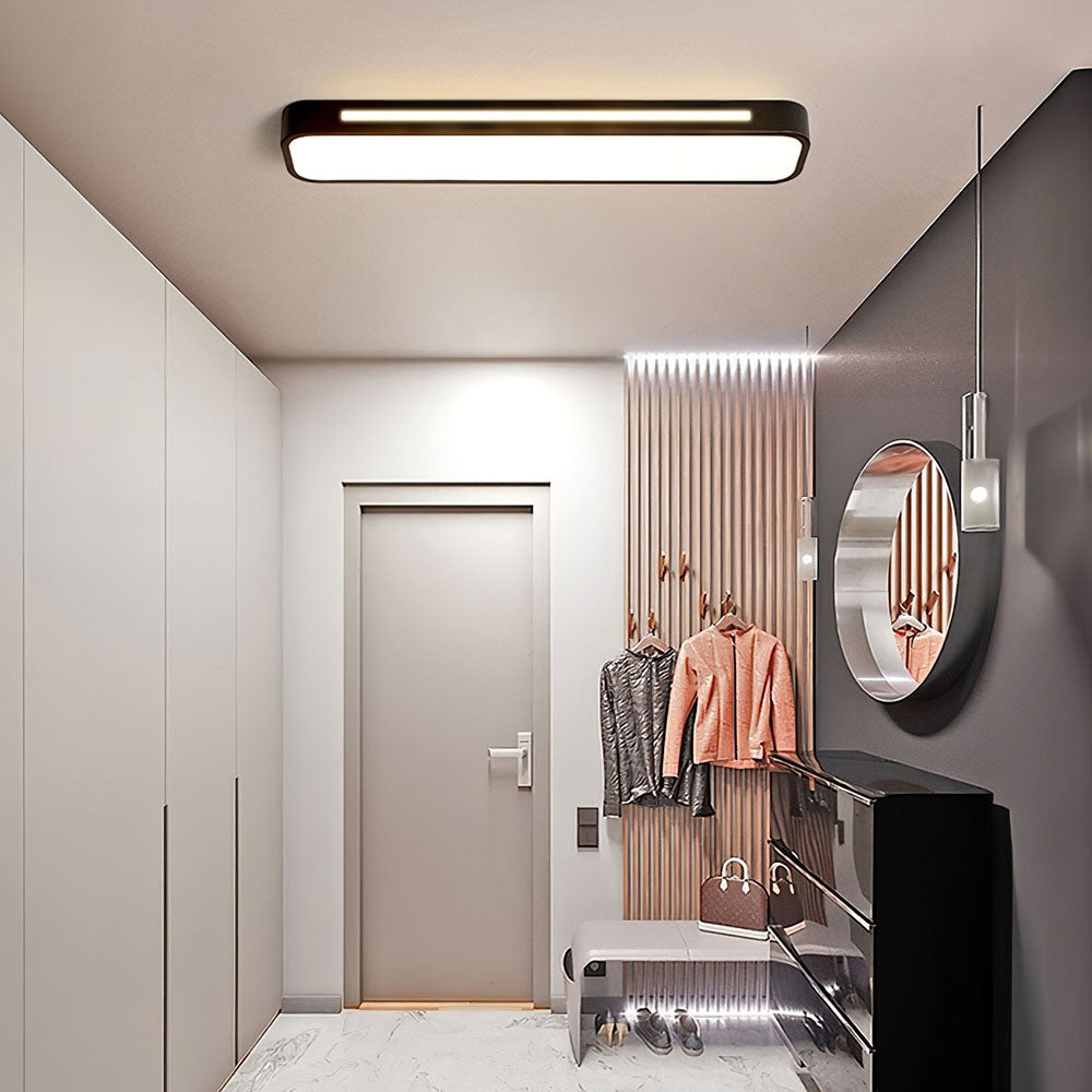 Minimalistisk LED-loftlampe – Moderne og diskret belysning