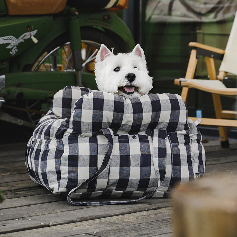 Silla de Auto para Perro – Confort y Seguridad en Viaje