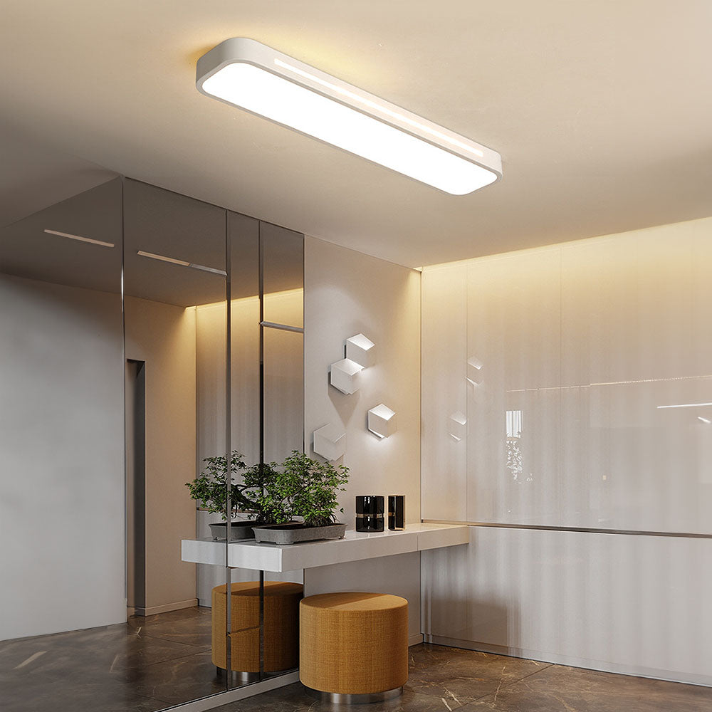 Minimalistisk LED-loftlampe – Moderne og diskret belysning