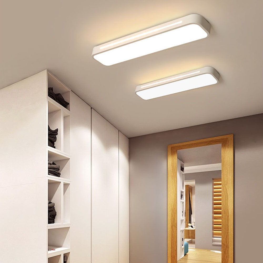 Minimalistisk LED-loftlampe – Moderne og diskret belysning