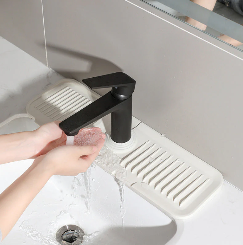 シリコン製の排水マット