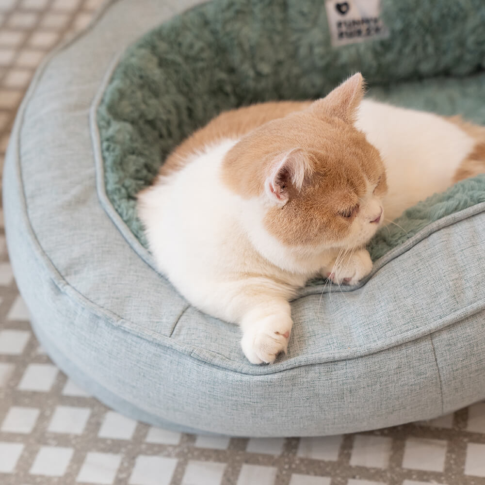 Hond Bed In Donut Vorm – Comfort En Zachtheid