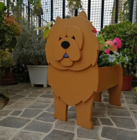 Oryginalny Doniczka na Kwiaty — Kształt Psa