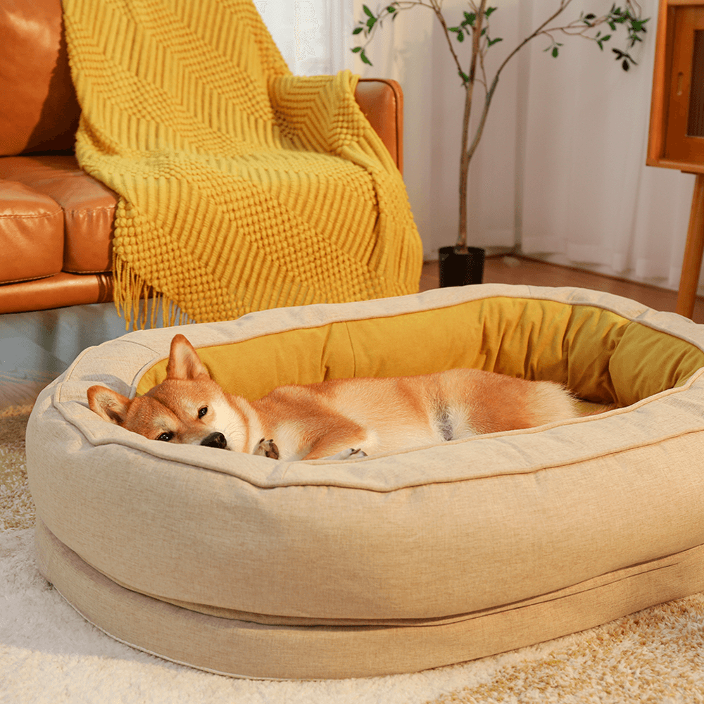 Hond Bed In Donut Vorm – Comfort En Zachtheid