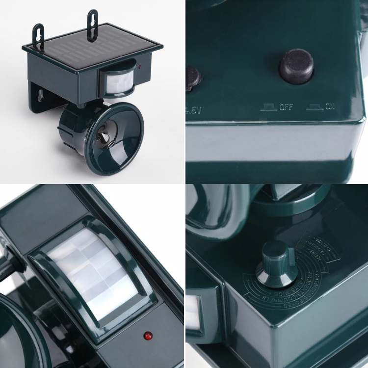 Elektronisk Avskräckare För Trädgård — Jagar Fåglar Och Skyddar Dina Utrymmen