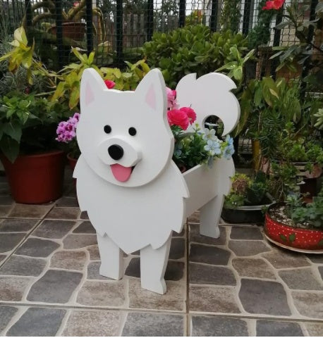 Oryginalny Doniczka na Kwiaty — Kształt Psa