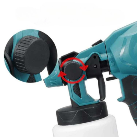 Spruzzatore di Vernice Senza Fili – Applicazione Facile e Risultato Professionale