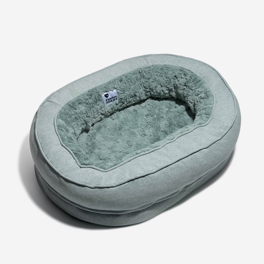 Hond Bed In Donut Vorm – Comfort En Zachtheid