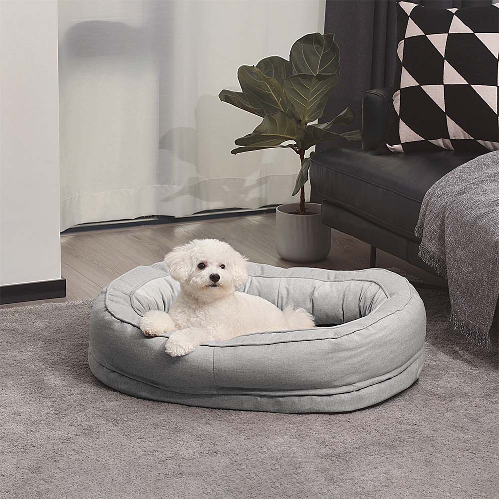 Hond Bed In Donut Vorm – Comfort En Zachtheid