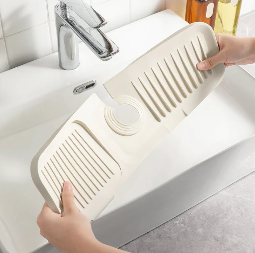 シリコン製の排水マット
