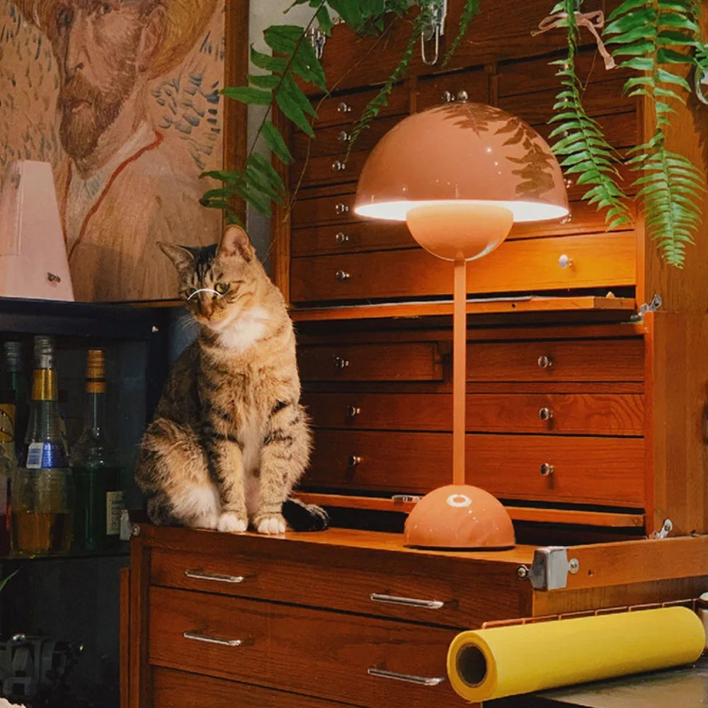 Přenosná stolní lampa – moderní design a nomádské osvětlení