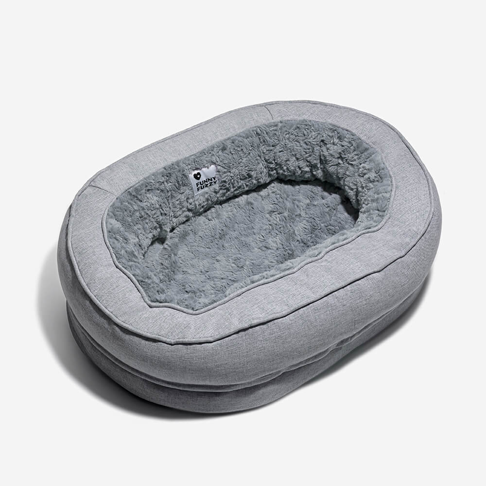 Hond Bed In Donut Vorm – Comfort En Zachtheid