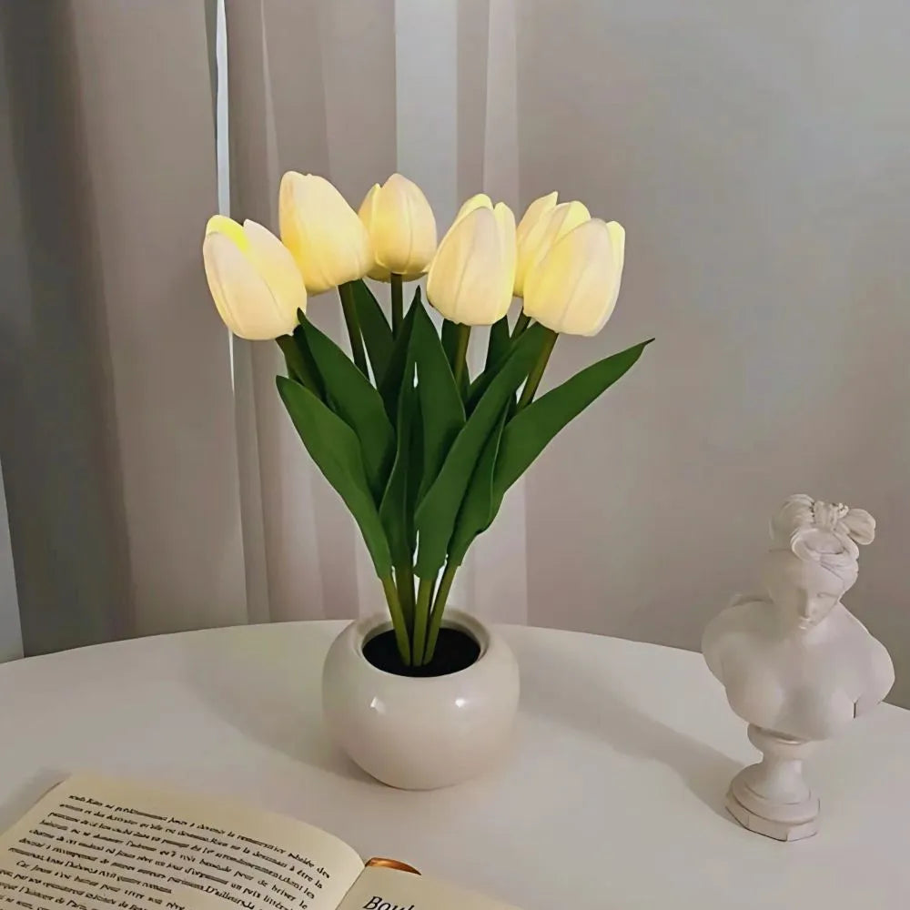 Lampada Decorativa Tulipano – Atmosfera Calda e Raffinata