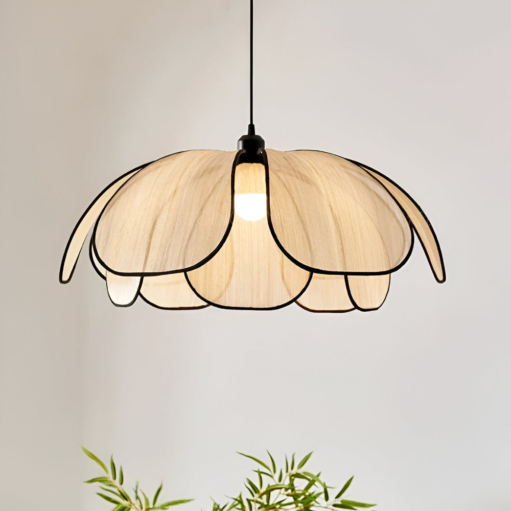 Lampă suspendată elegantă din răchită naturală - decor natural și iluminare armonioasă