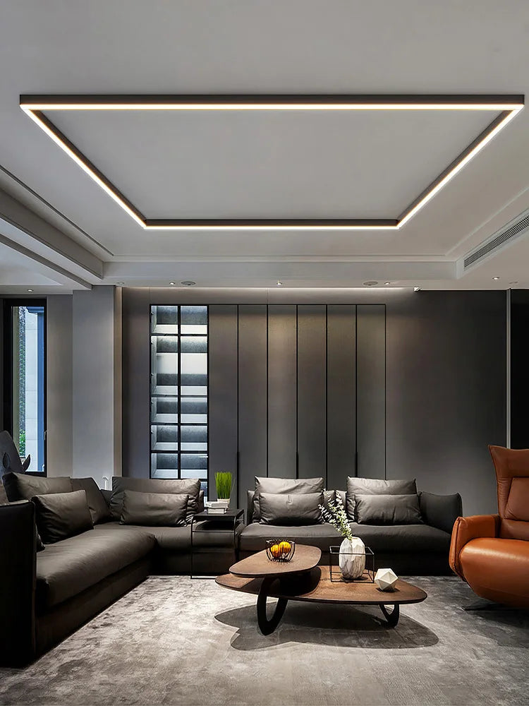 Minimalistische Led Plafondlamp - Scandinavisch Ontwerp 