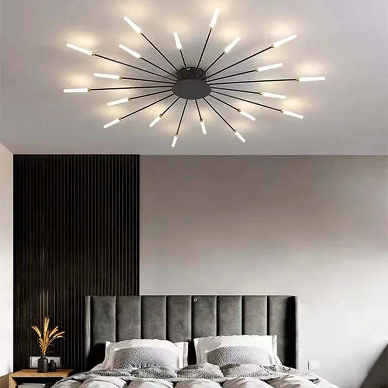 Moderne Led Plafondlamp – Elegante Verlichting En Hedendaags Ontwerp 