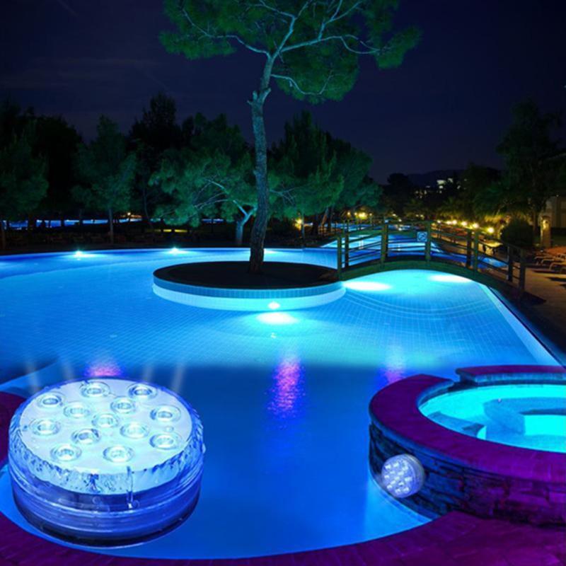 Lámpara LED Sumergible Con Control Remoto – Iluminación Impermeable Y Versátil 