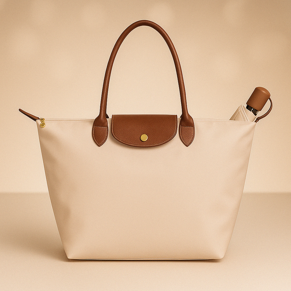 Schön | Wasserdichter Shopper – Schlichtes Design und sorgfältige Verarbeitung 