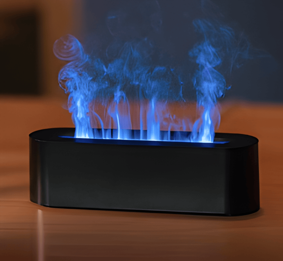 Difuzor de aromă USB cu iluminare LED multicoloră - atmosferă relaxantă și ceață ușoară