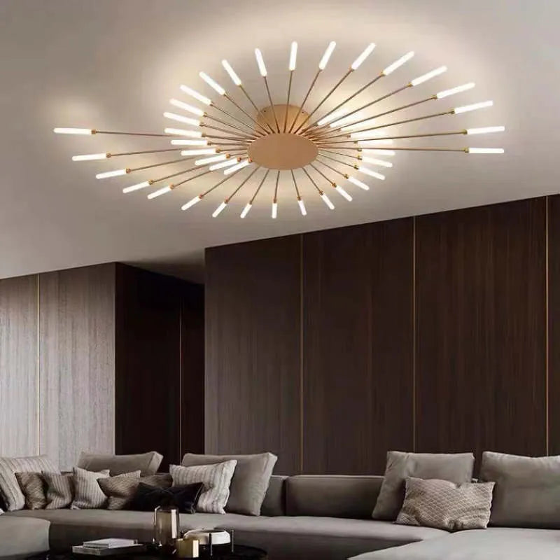 Lámpara de techo LED moderna – Iluminación elegante y diseño contemporáneo 