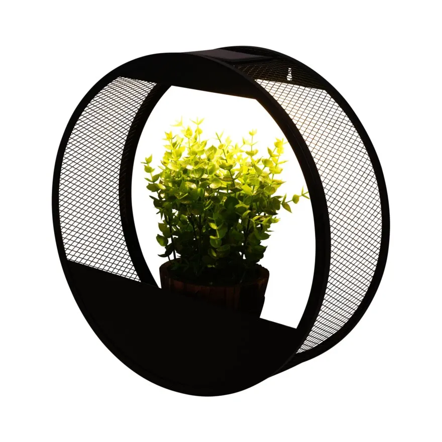 Aplique de Pared Exterior Solar – Iluminación Automática y Económica 