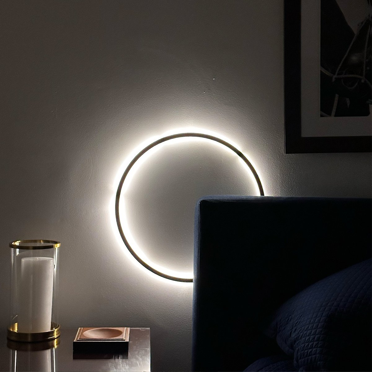 Aplique de Pared Halo – Elegancia y Modernidad 