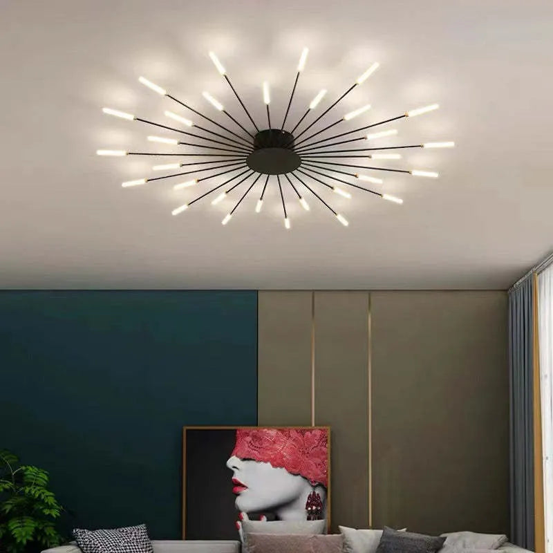 Moderne Led Plafondlamp – Elegante Verlichting En Hedendaags Ontwerp 