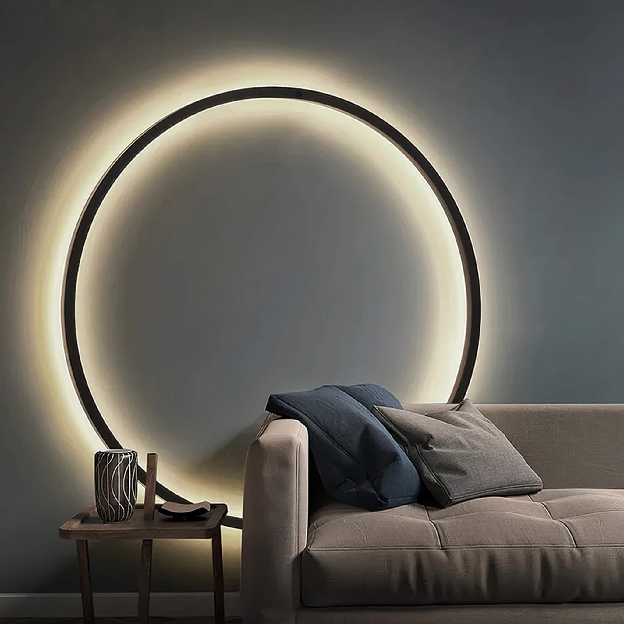 Aplique de Pared Halo – Elegancia y Modernidad 