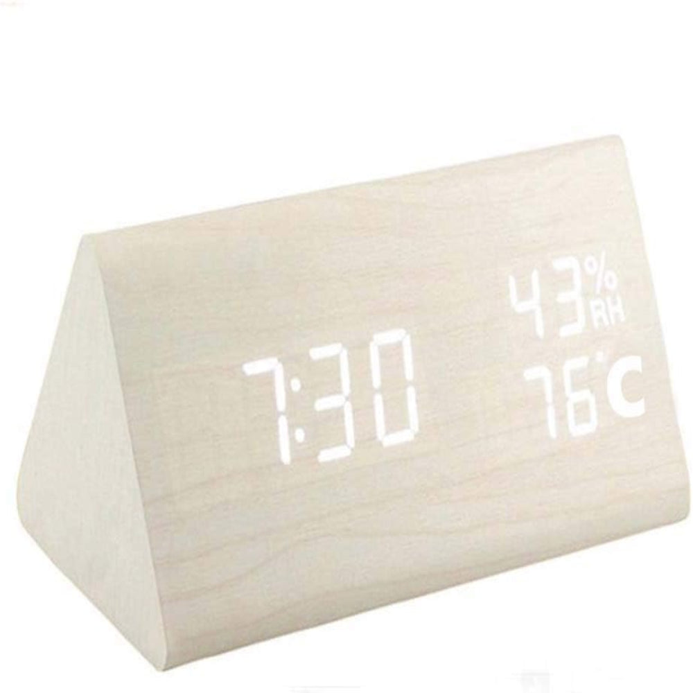 Orologio LED Con Comando Vocale – Design Moderno E Funzionalità Intelligente 