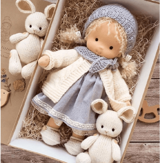 Handgefertigte Puppe – Poetisches und Authentisches Geschenk 