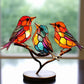 Adorno Decorativo – Aves Posadas Sobre Una Rama 
