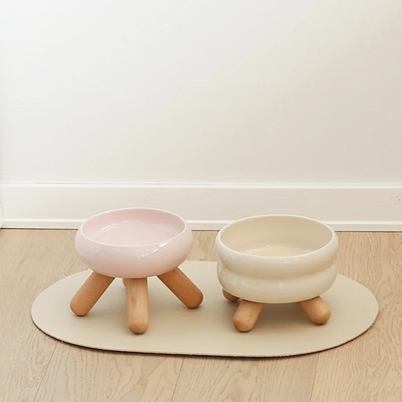 Taça para gatos com design elevado - Conforto e elegância natural