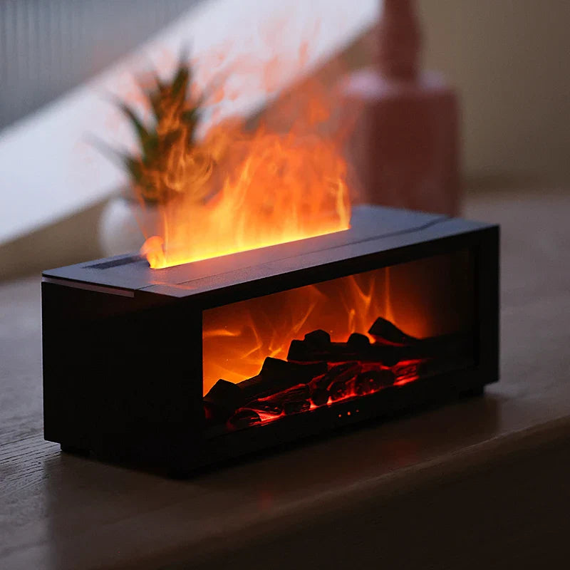 Difuzér vôní Efekt plameňa – Teplá a relaxačná atmosféra 
