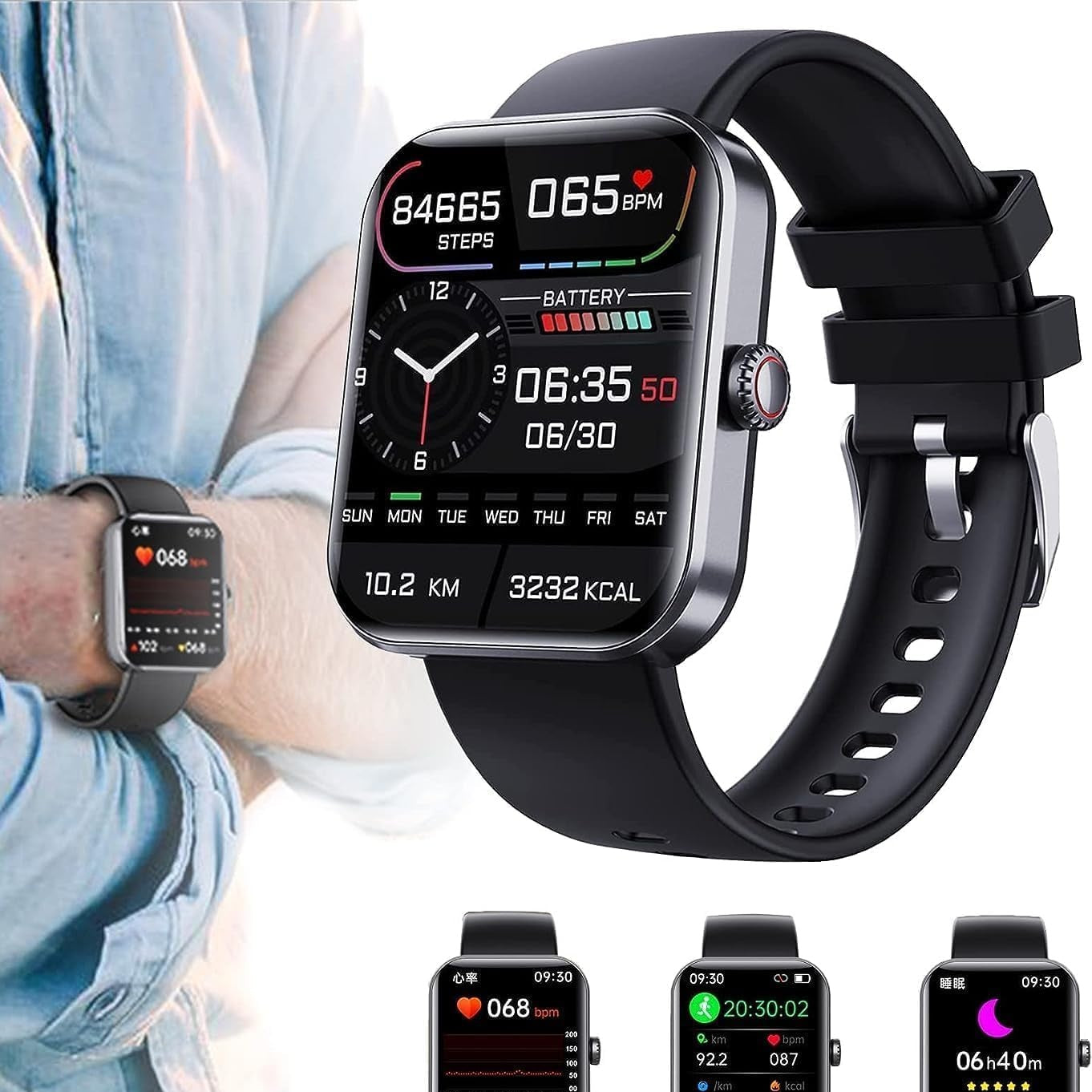 Zegarek sportowy z funkcjami smart – Forma, Zdrowie i Autonomia 