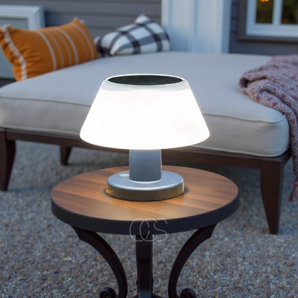 Lampe De Table Solaire Sans Fil – Écologique Et Pratique