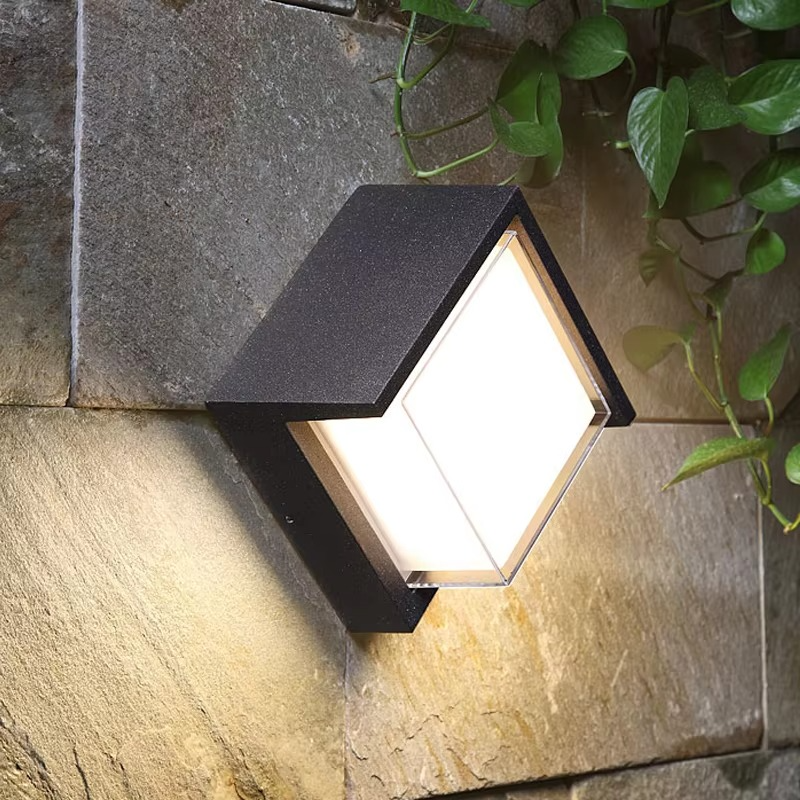 Aplique de pared LED exterior – Seguridad y ahorro de energía 