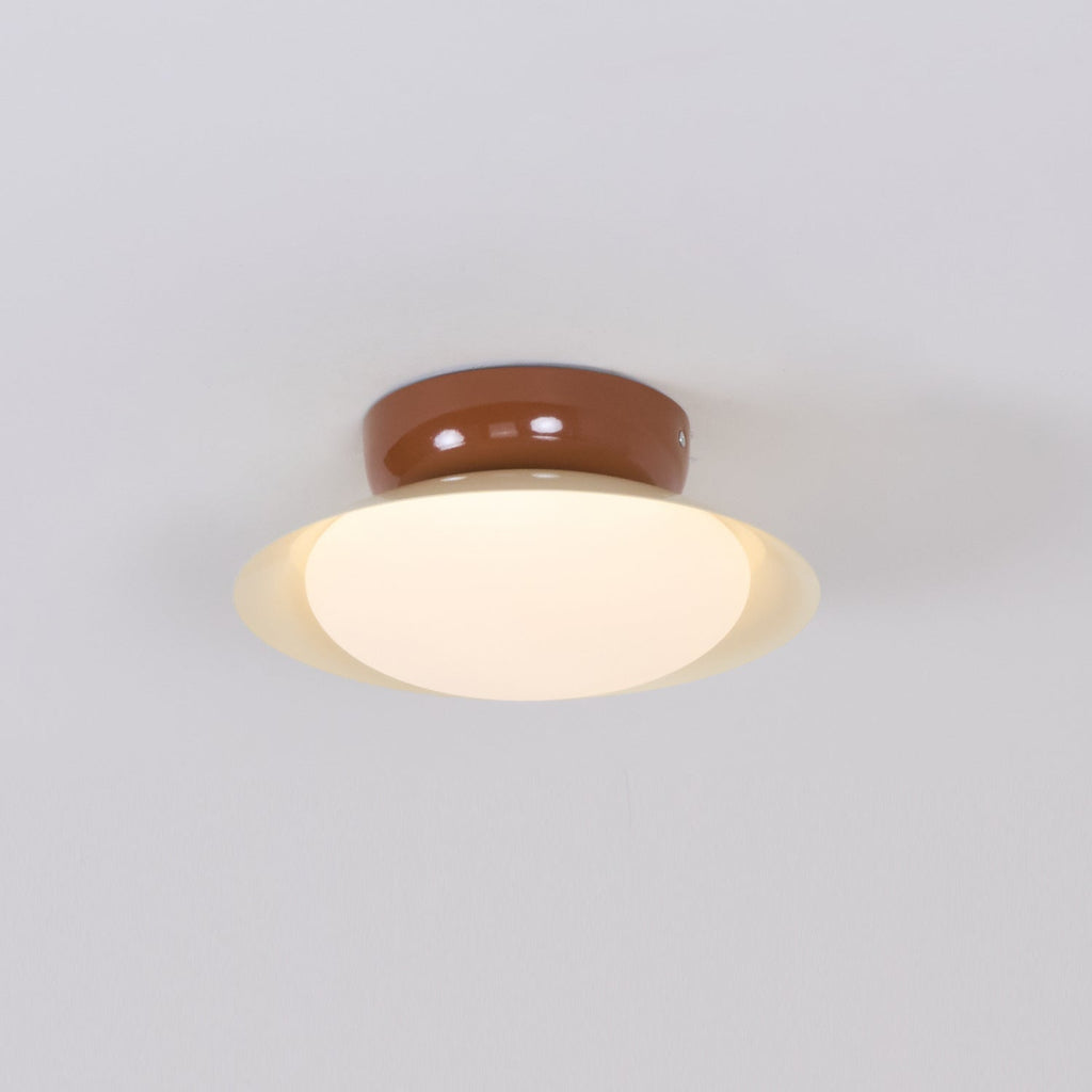 Plafón LED redondo - Resplandor natural y discreta elegancia