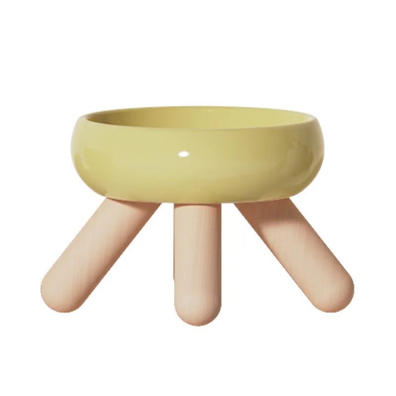 Taça para gatos com design elevado - Conforto e elegância natural