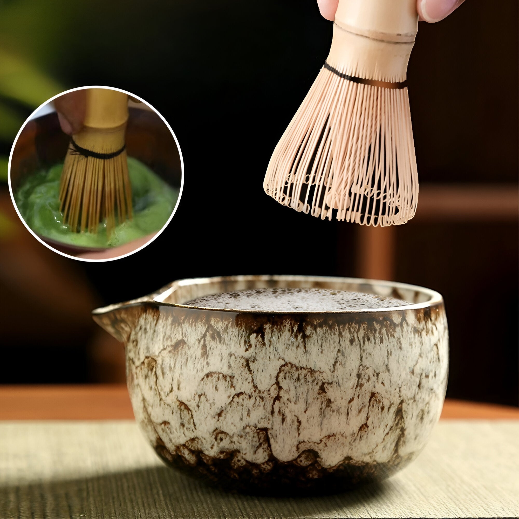 Matcha 6 Piece Preparation Set - Artisanal Elegance and Refined Taste