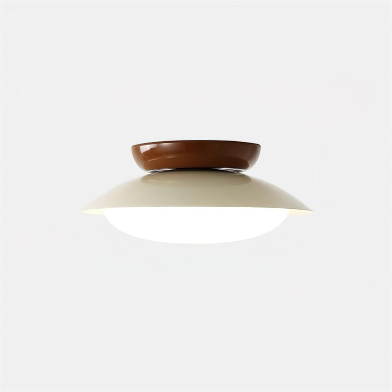 Plafón LED redondo - Resplandor natural y discreta elegancia