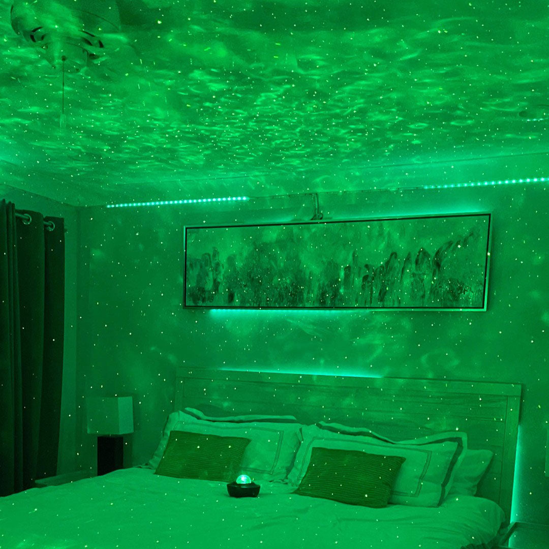 Proiector de lumină Galaxy - Decorațiune iluminantă și liniștitoare