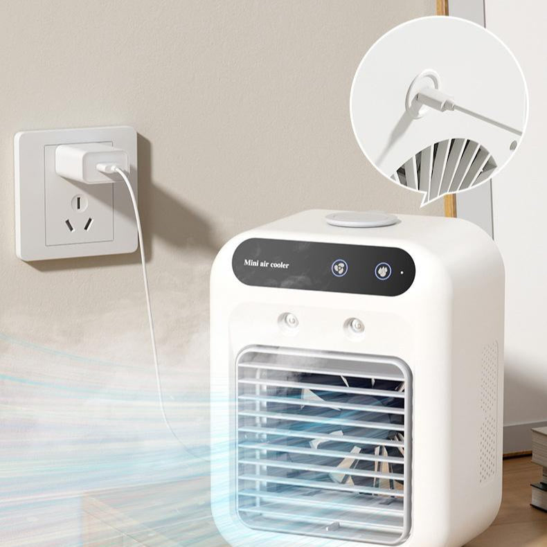 Ventilador Enfriador de Aire Portátil – Diseño Mini y Confort Térmico 