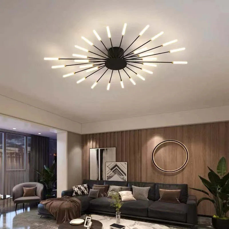 Modernt LED-takljus – Elegant belysning och samtida design 
