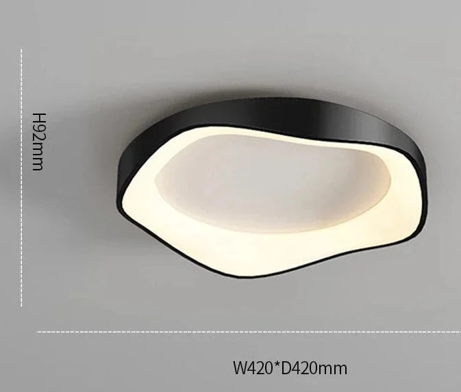 Asymmetrinen LED-kattovalaisin – Trendikkyys ja eleganssi 