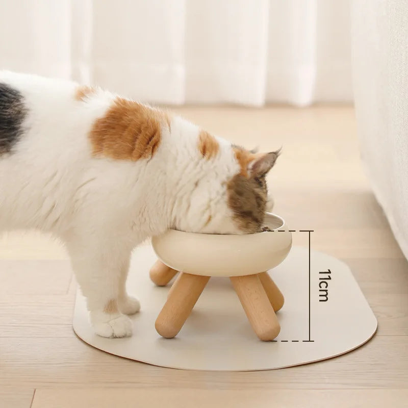 Taça para gatos com design elevado - Conforto e elegância natural