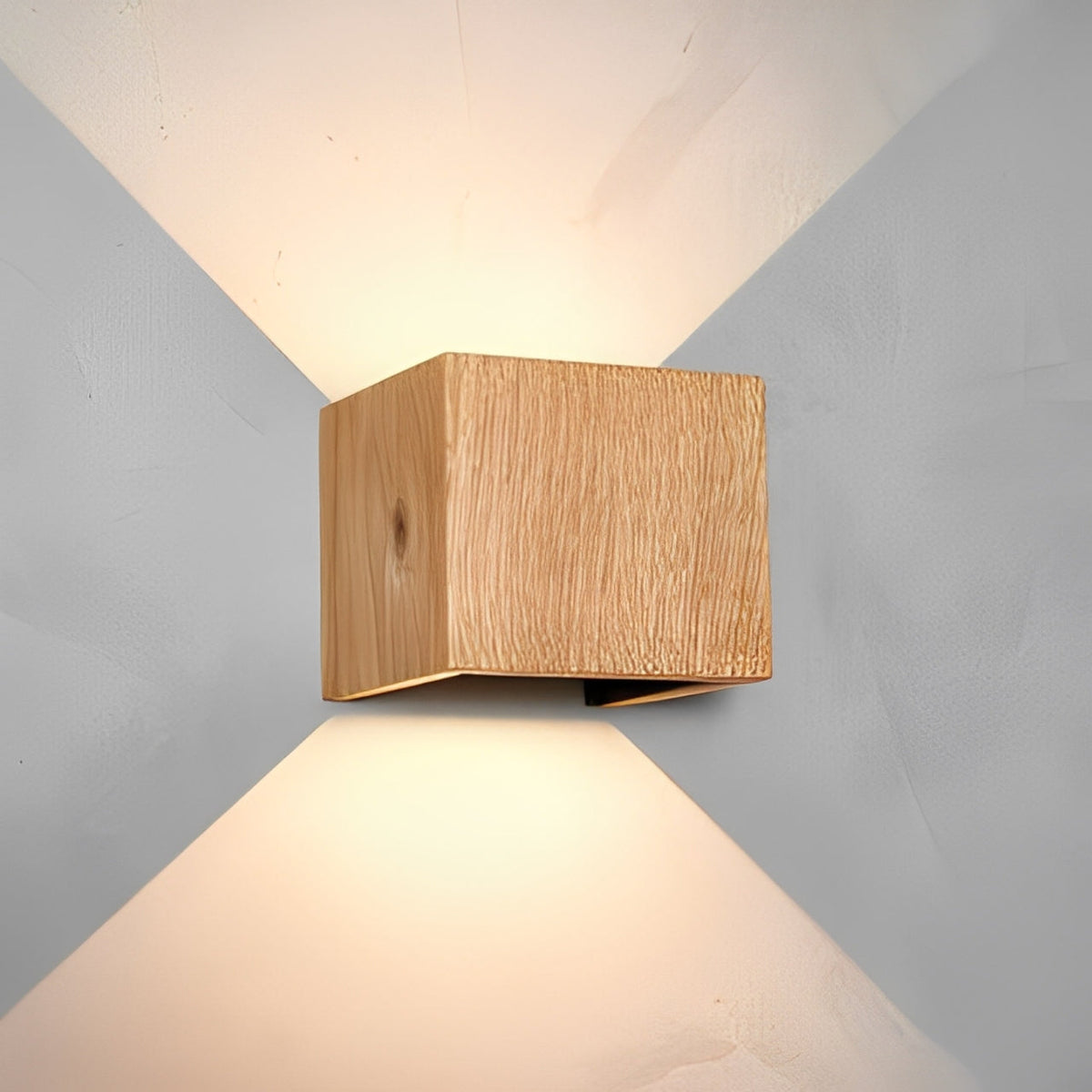 Vägglampa Fyrkantig – Chic och Autentisk Stil 